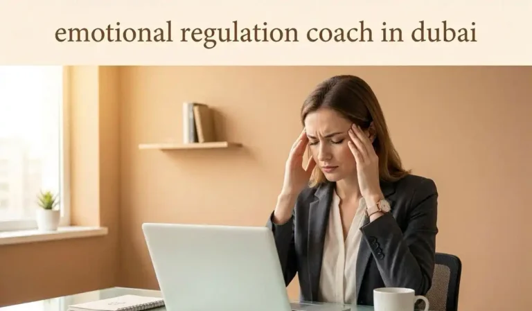 Emotional Regulation coach in dubai