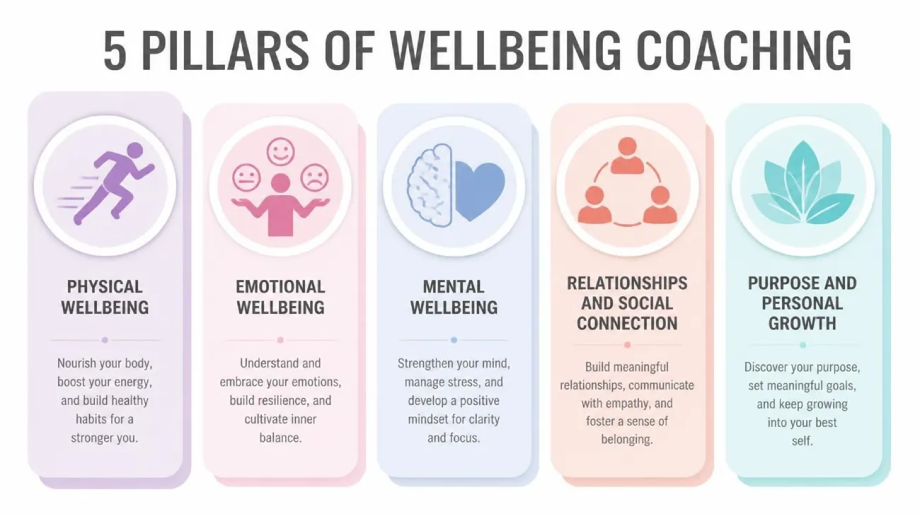 The Five Pillars of Wellbeing Coaching